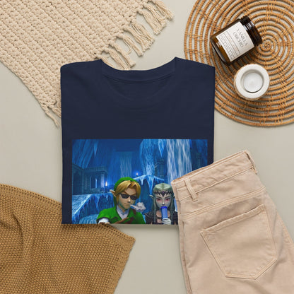Stoner Link and Zelda Chillin' in Zora's Domain