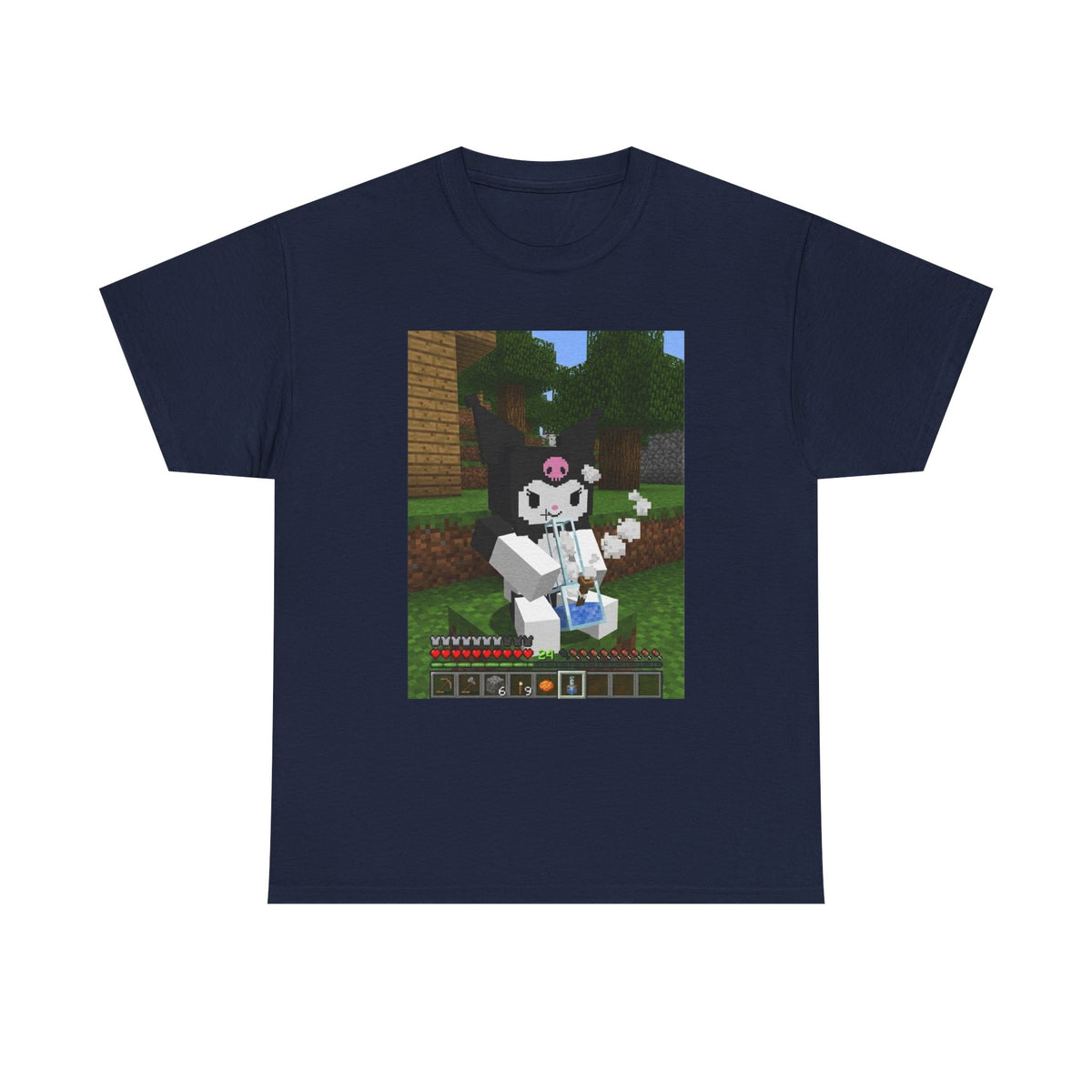 Pixel Kuromi Smoking Bong In Minecraft