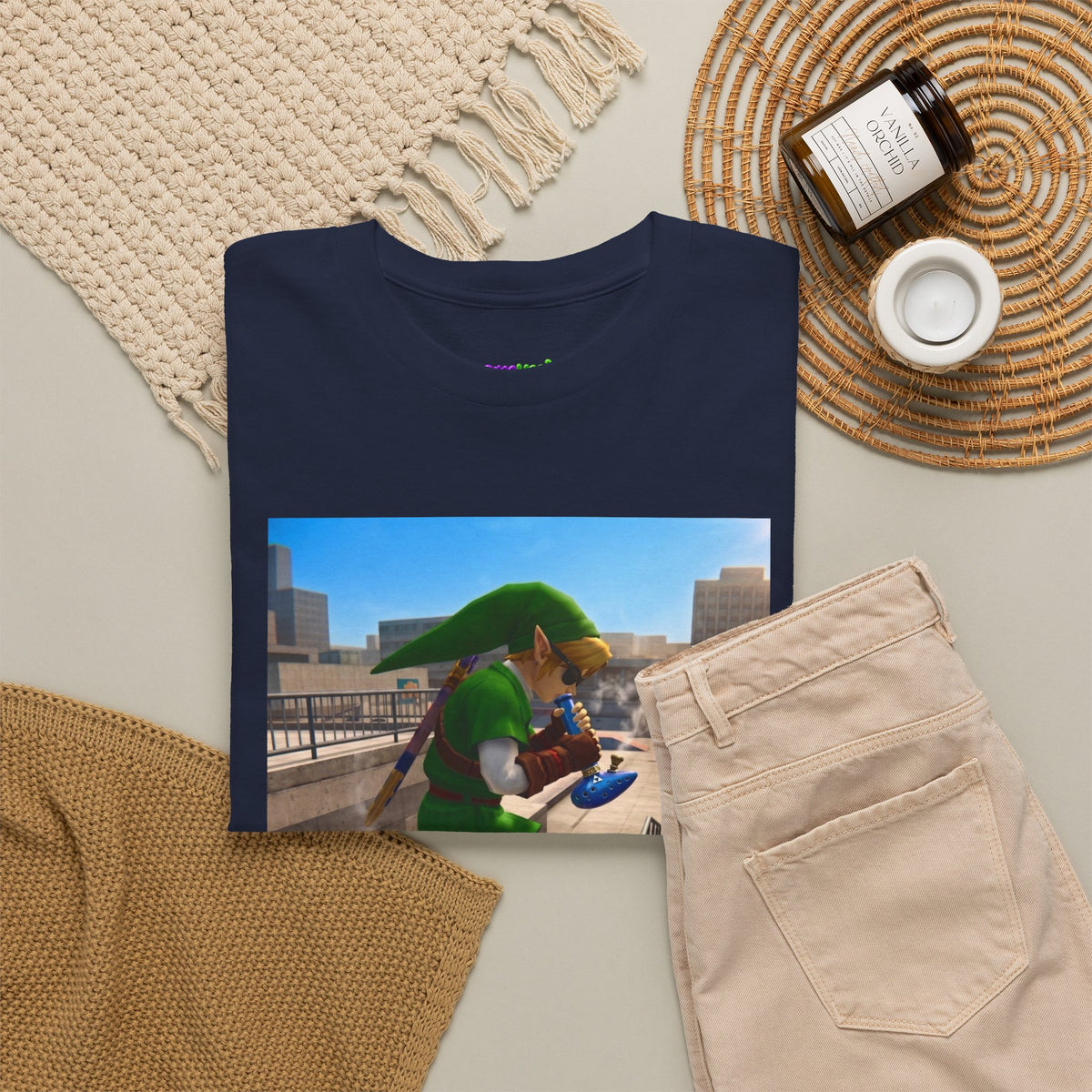 Mystic Green Vibe Graphic Tee