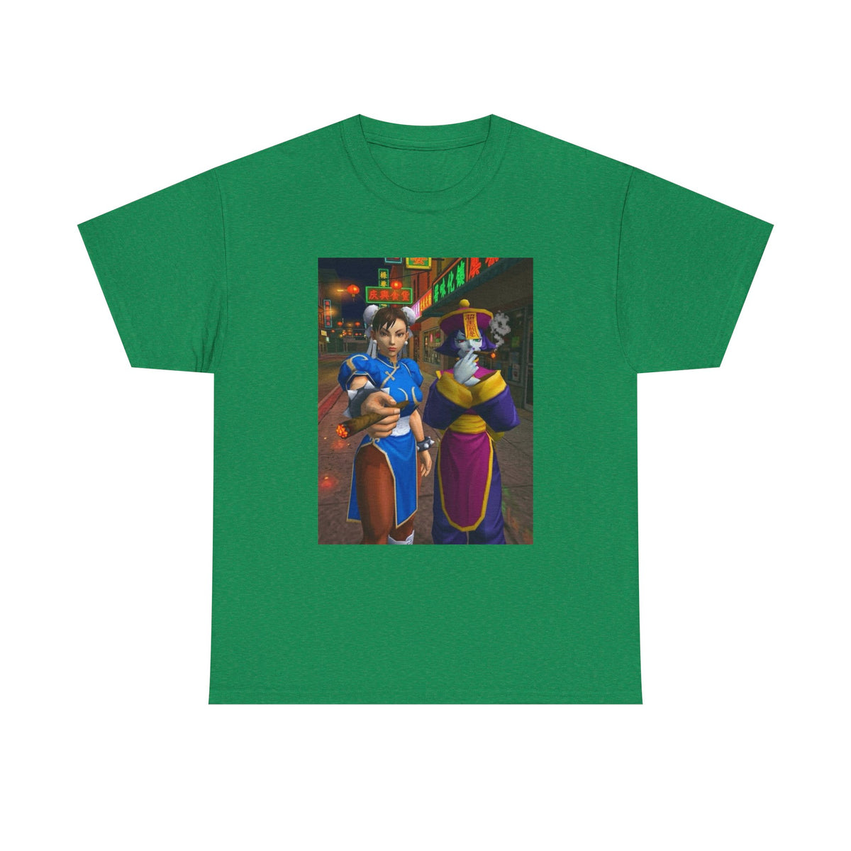 Chun-Li And Hsien-Ko On Night Patrol