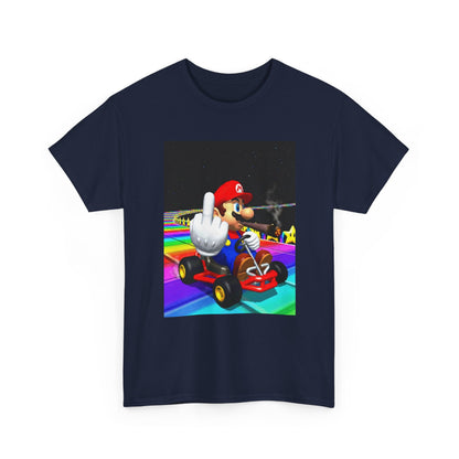 Mario Kart Smoking Blunt Middle Finger