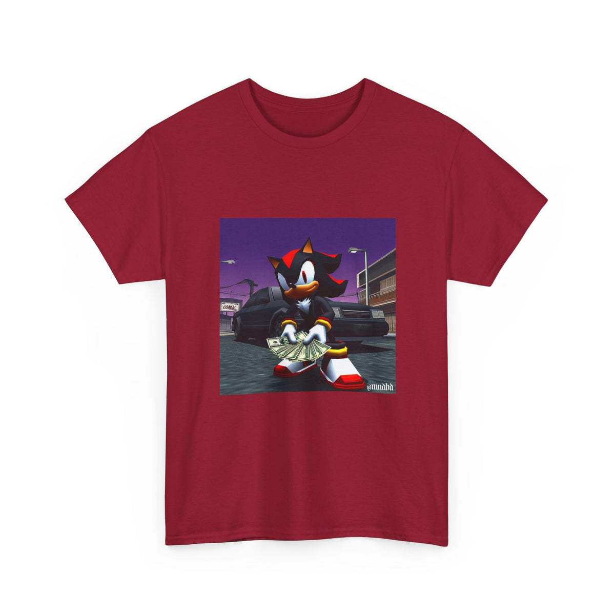 Shadow The Hedgehog Fanning Money