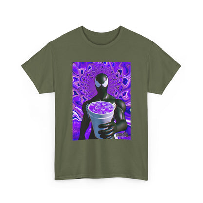 Venom Spider-Man Holding Purple Double Cup