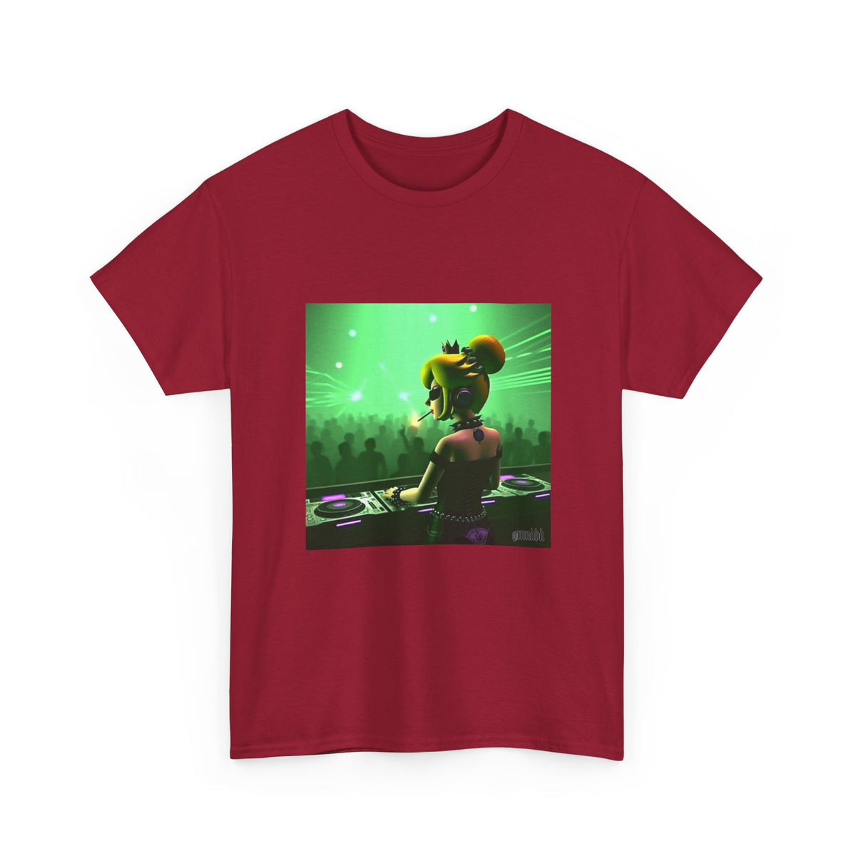 Punk Princess DJ Spinning Tracks Tee