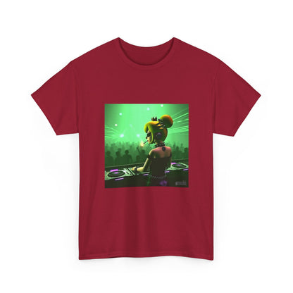 Punk Princess DJ Spinning Tracks Tee