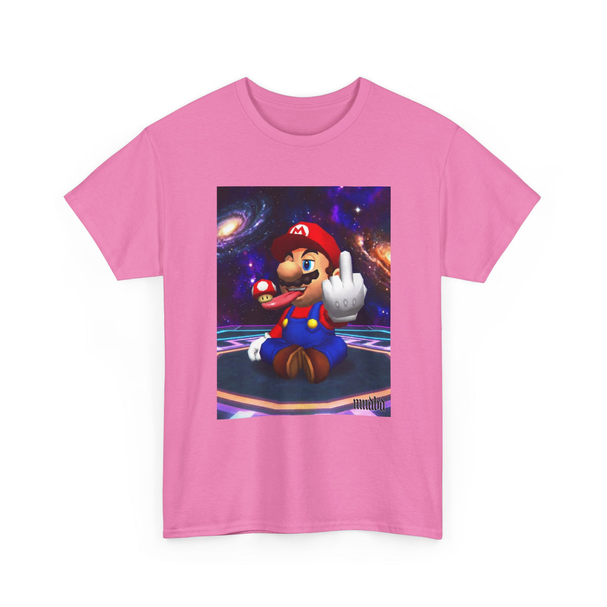Mushroom-Tripping Plumber Gives The Finger Tee
