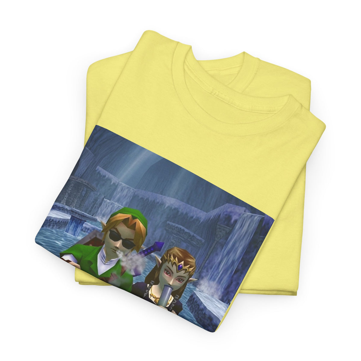 Hyrule Heroes Chilling In Ice Cavern