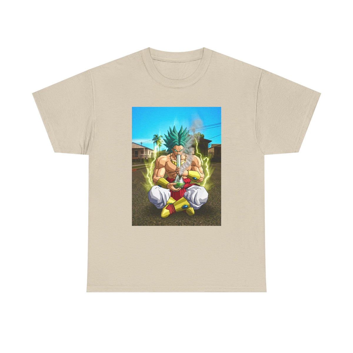 Legendary Saiyan Taking A Bong Rip Tee