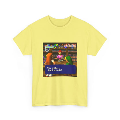 Link Buying Backwoods In Hyrule Shop Tee