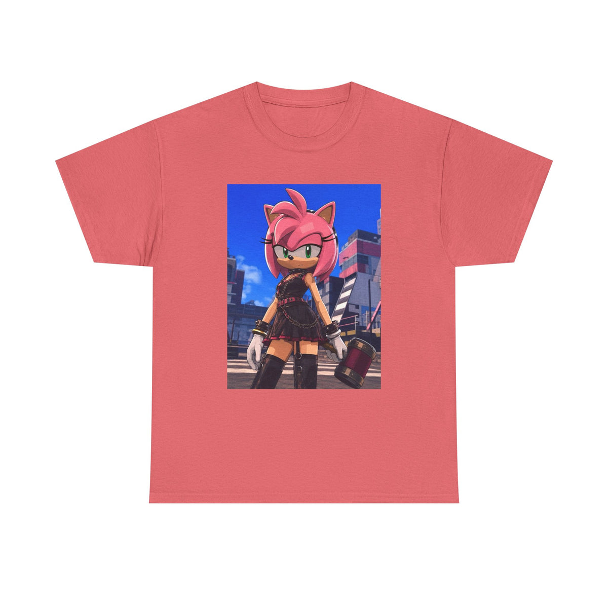 Gothic Amy Rose With Hammer Tee