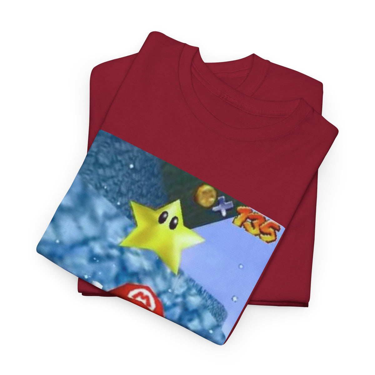 Mario Flips The Bird In Icy World Tee