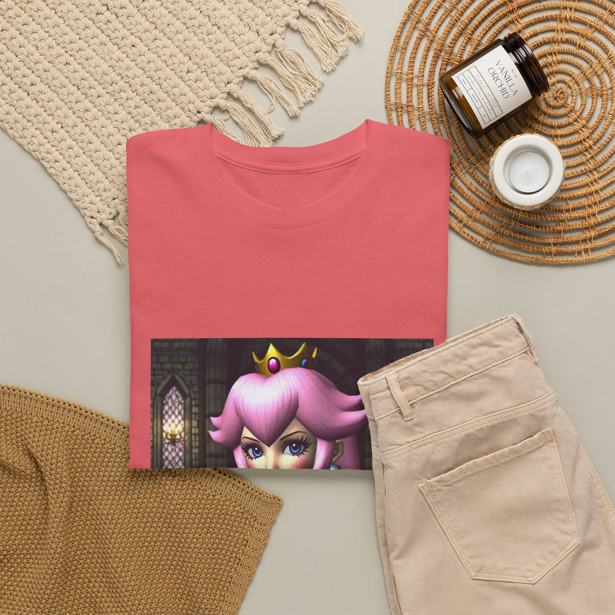 Dark Princess Peach In Castle Tee