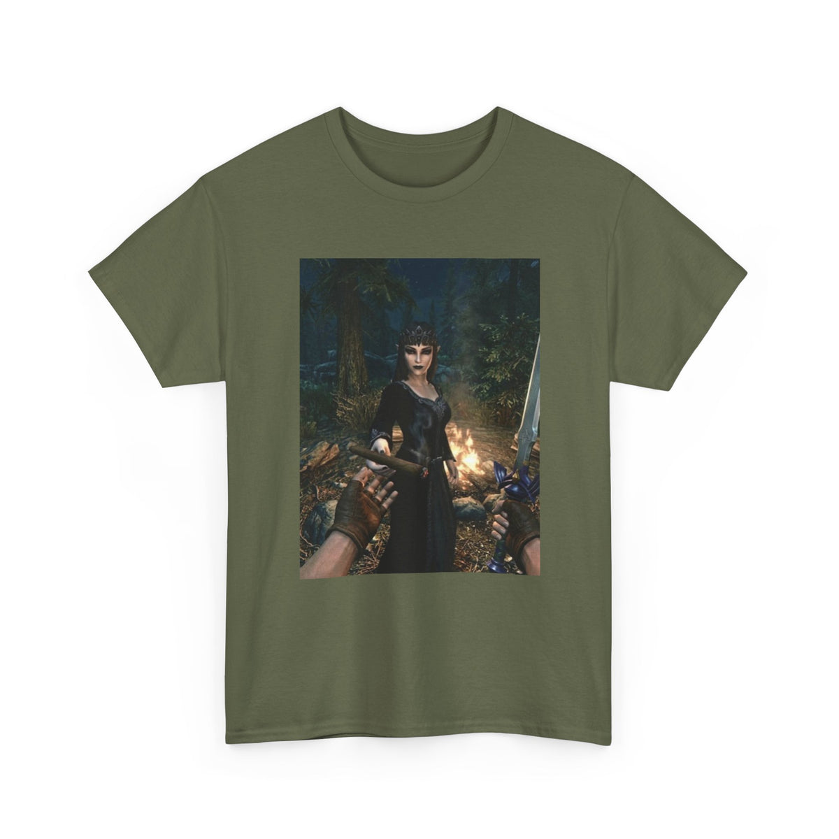 Dark Elf Offering Blunt Tee