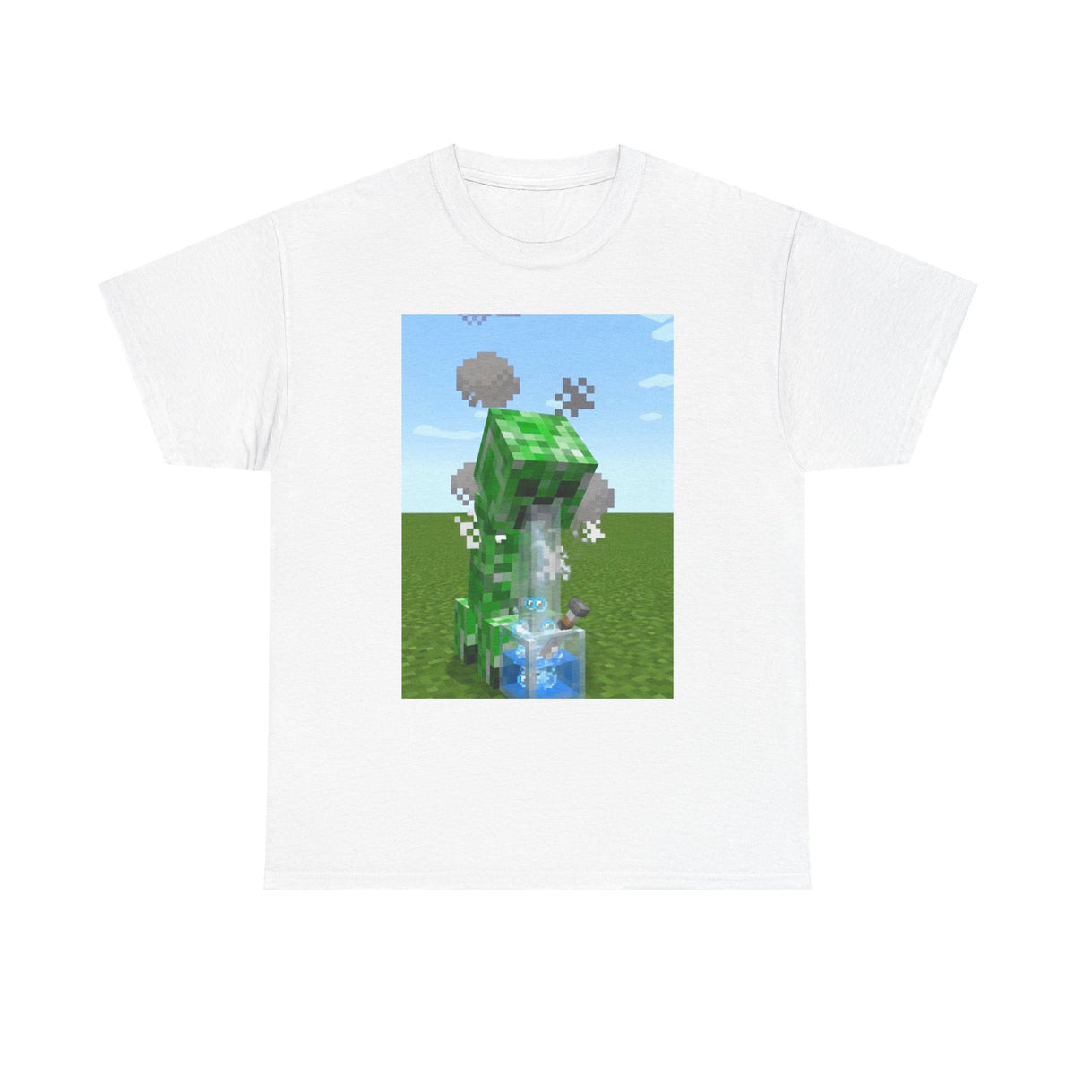 Creeper Hitting The Bong On Green Field
