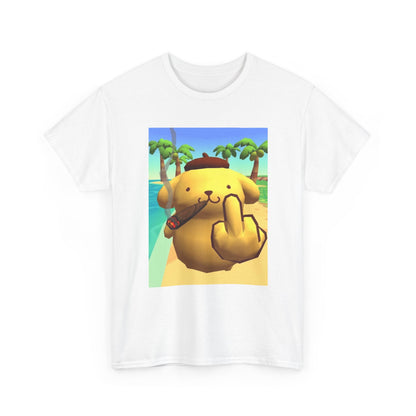 Pompompurin Smoking And Flipping The Bird