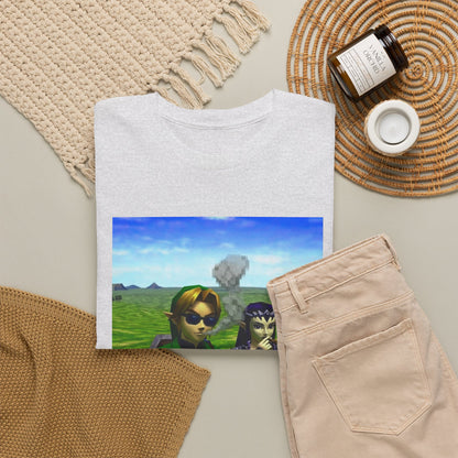 Link and Dark Zelda Blazing Hyrule Field