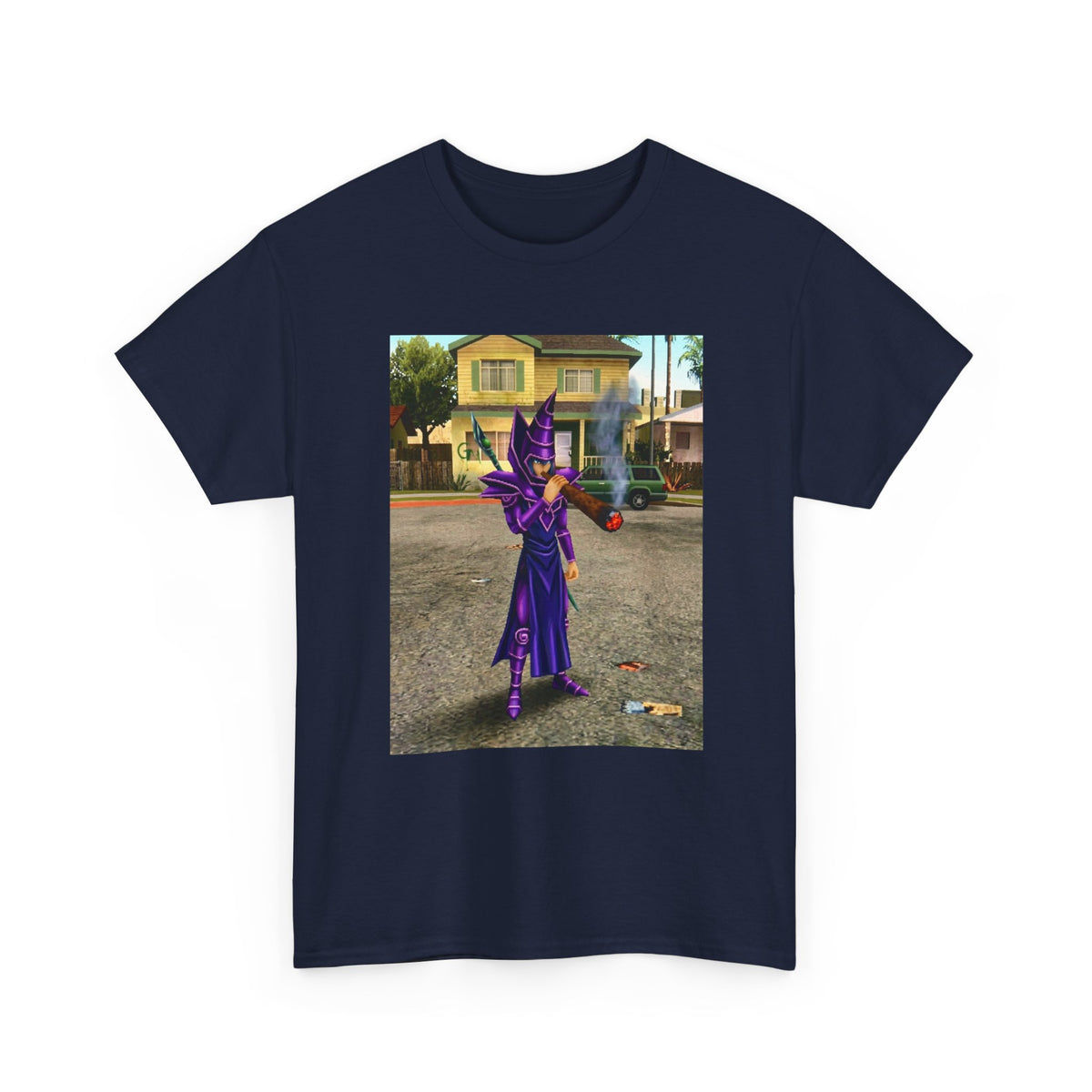 Dark Magician Puffing In The Neighborhood