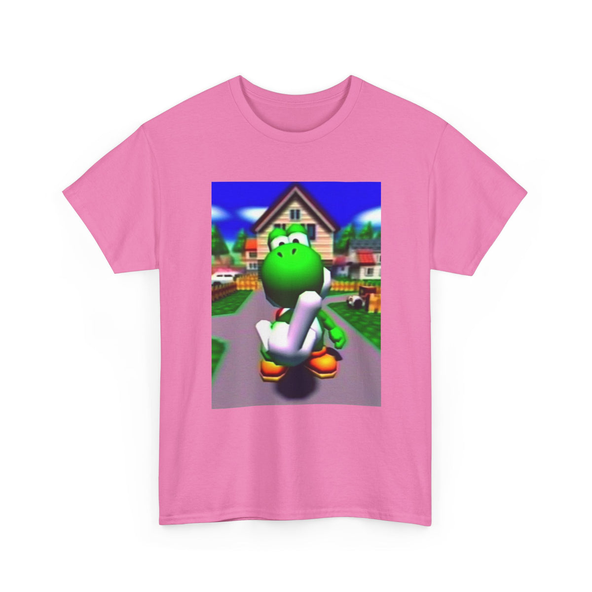 Yoshi Giving The Finger Tee