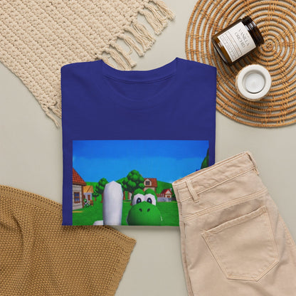 Yoshi Giving The Finger Tee (Design 2)