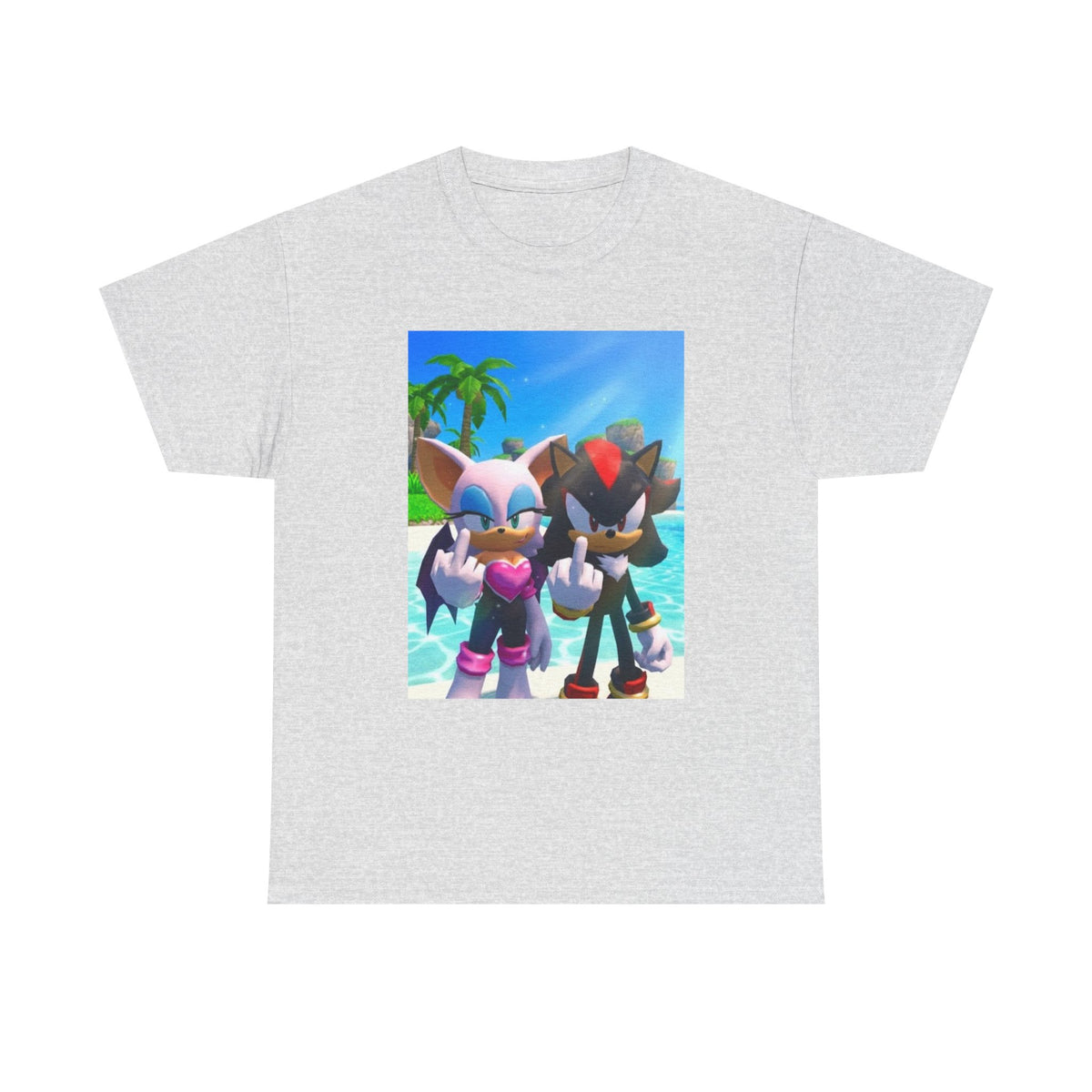 Rouge And Shadow Flipping The Bird (Design 5)
