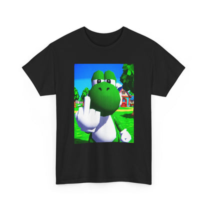 Yoshi Giving The Finger Tee (Design 4)