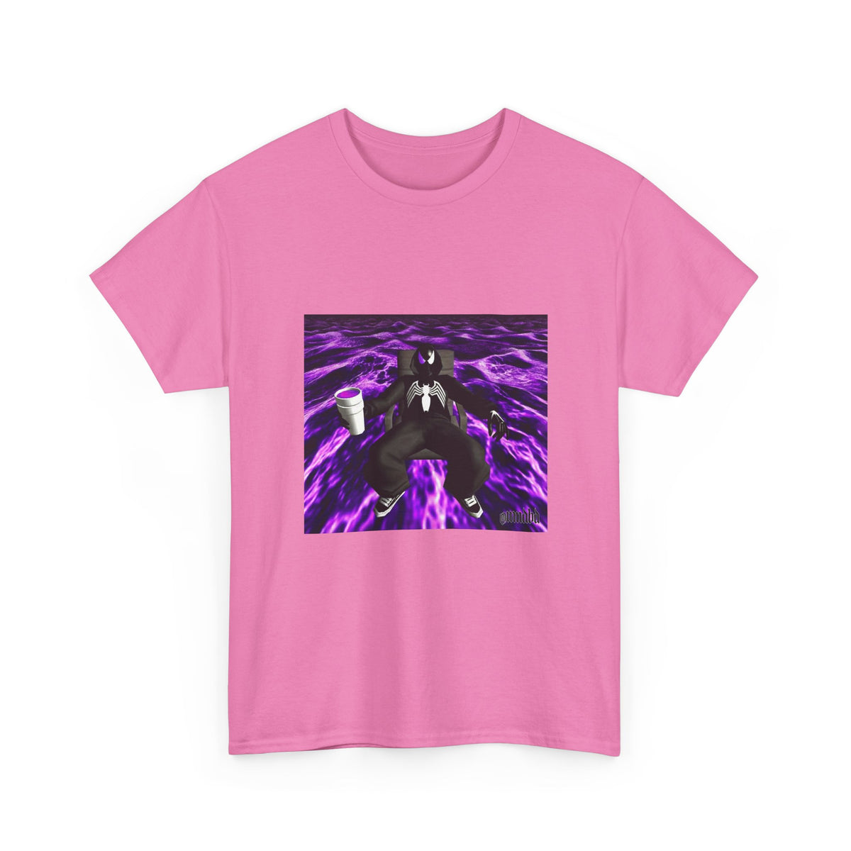 Black Spider-Man Chillin' With Lean Cup Tee