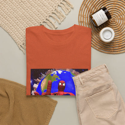 Spider-Man Flipping Off The World Tee