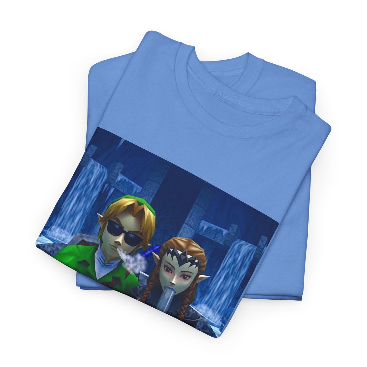 Hylian Heroes Chilling in the Ice Cavern