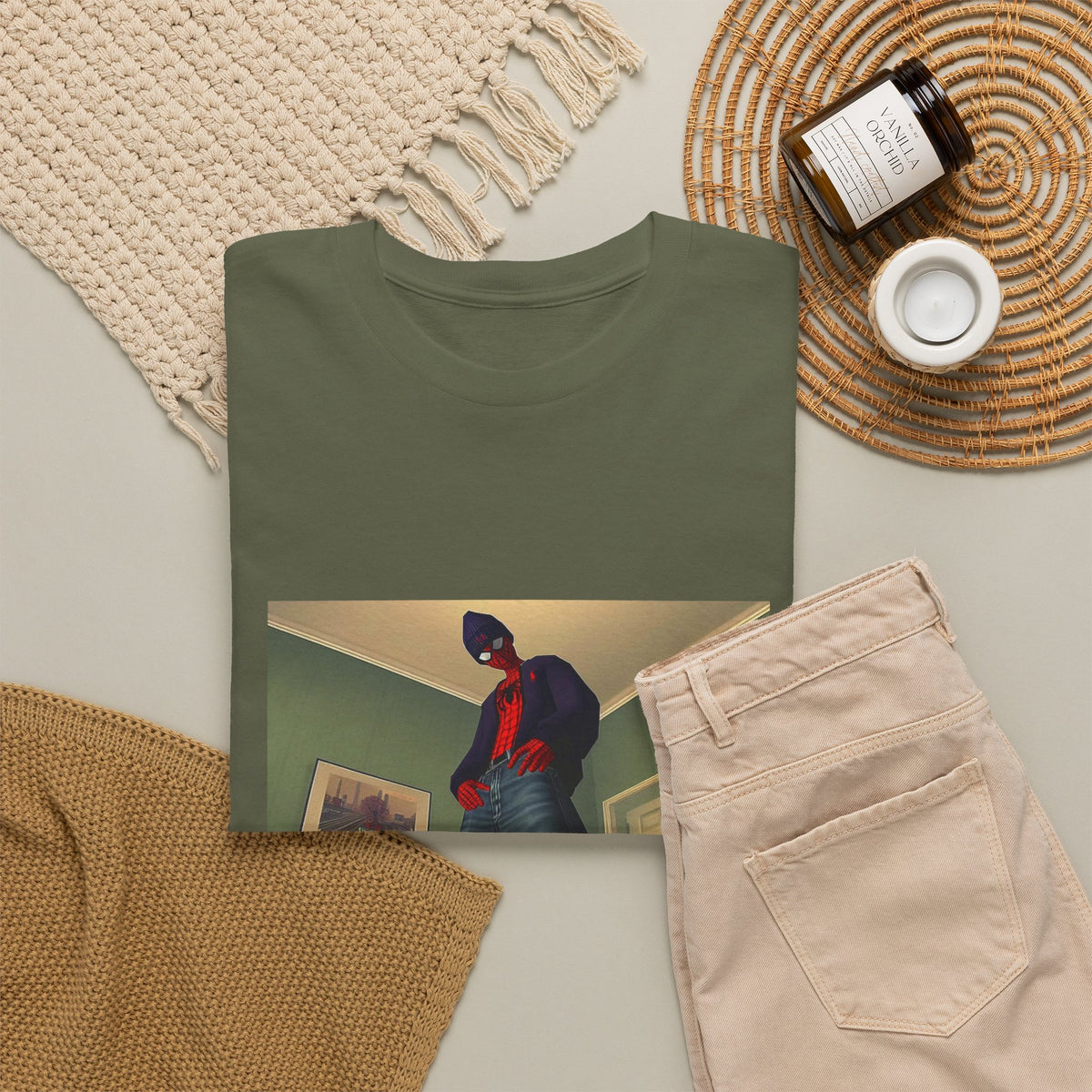 Street Spider-Man Chillin' In His Room Tee