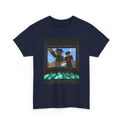 Pixelated Duo With Precious Gems