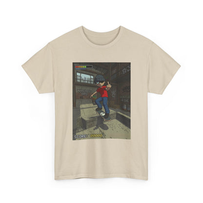 Rebellious Skater Flips Off Warehouse Scene