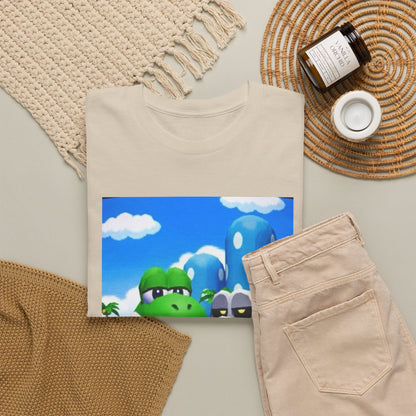 Yoshi And Dry Bones Flipping Off Tee (Design 7)
