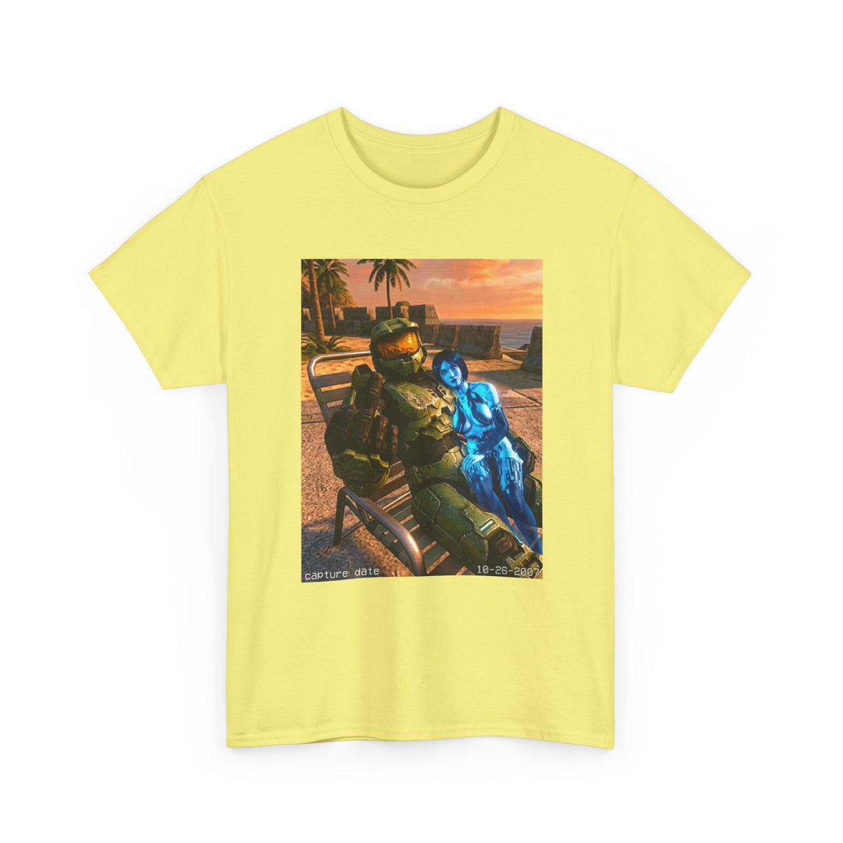 Master Chief And Cortana Chillin' On The Beach