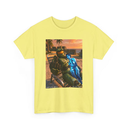 Master Chief And Cortana Chillin' On The Beach