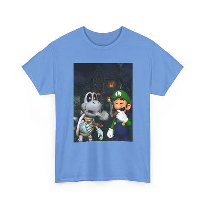 Luigi And Dry Bones Smoking Cigars Tee
