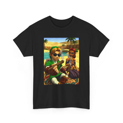 Link And Gerudo Smoking Blunts In Desert