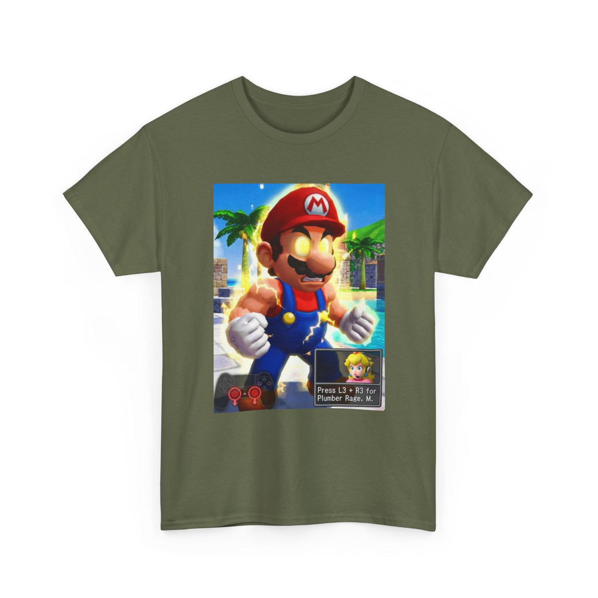 Supercharged Plumber Rage Mario Tee