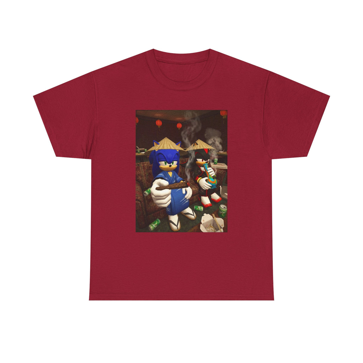 Sonic And Shadow Chillin' Like Villains Tee