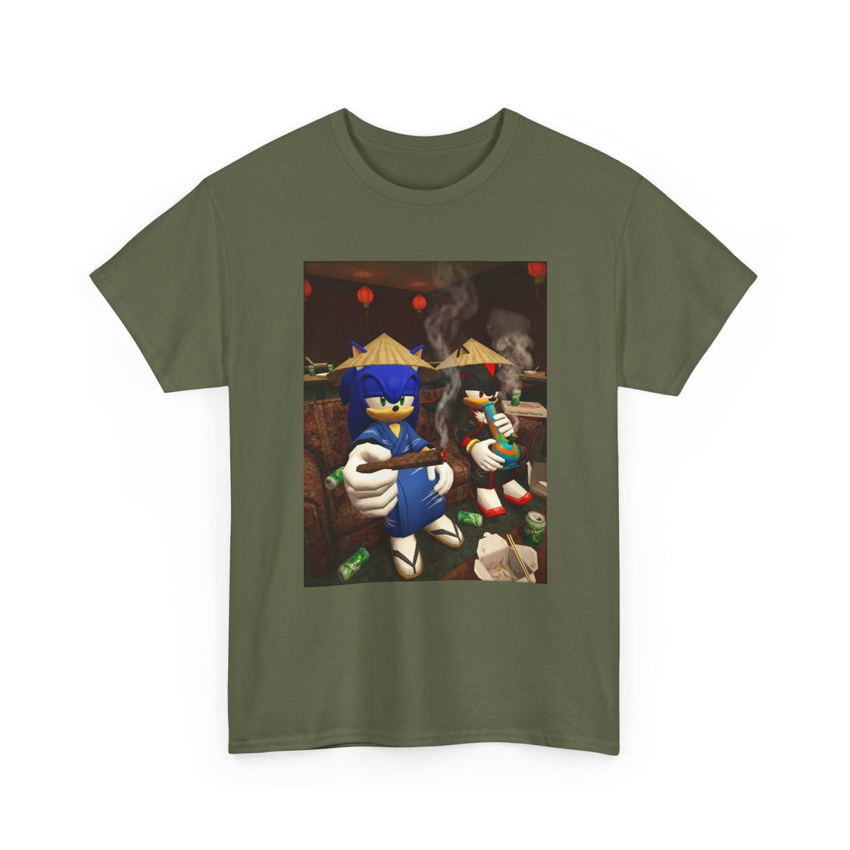Sonic And Shadow Chillin' Like Villains Tee