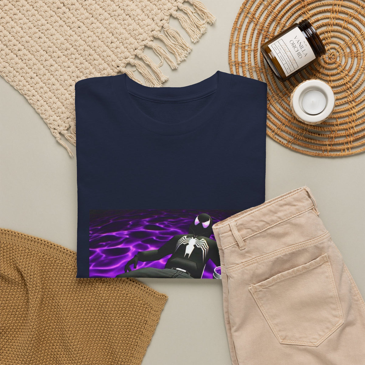 Spider-Man Chilling With Purple Drink