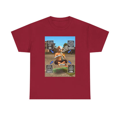 Avatar Character Floating While Smoking Bong Tee