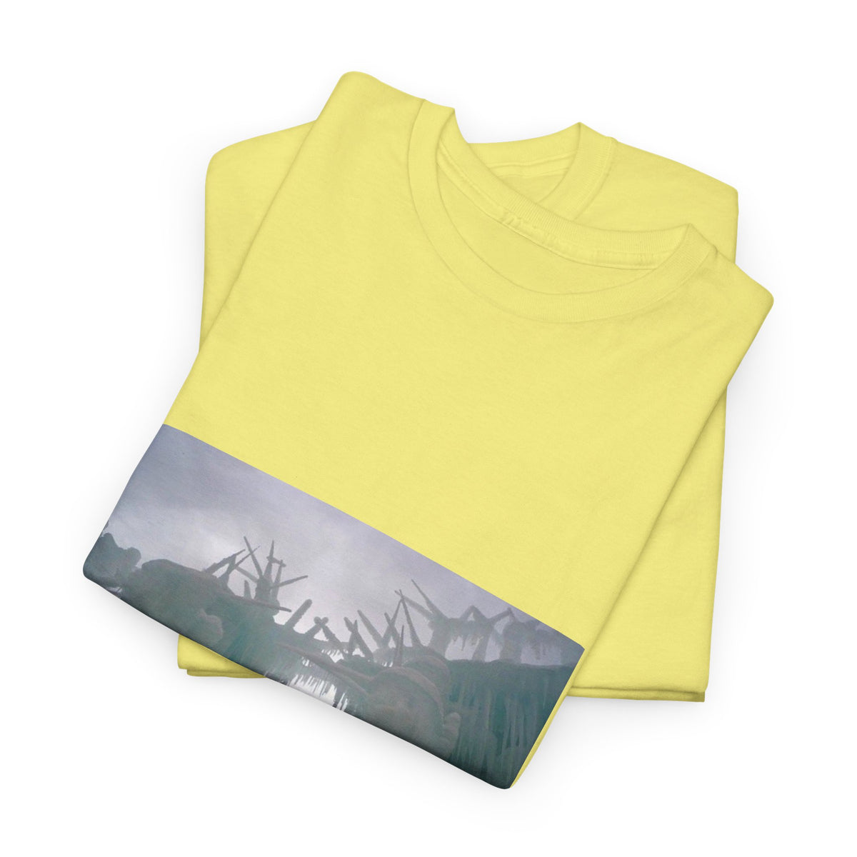 Leaf Whisper Canvas Graphic Tee