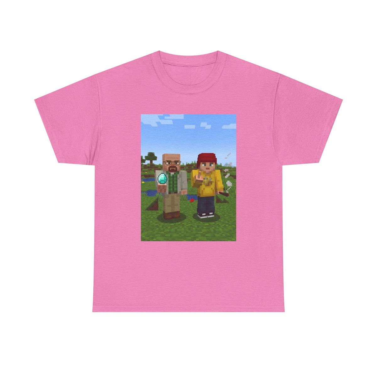 Walter White and Jesse Pinkman Minecraft Tee