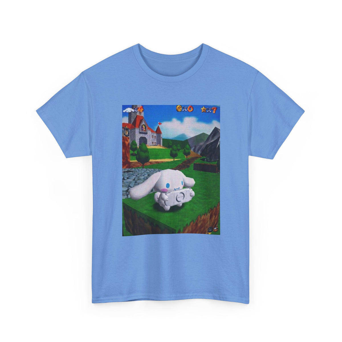 Cinnamoroll Gaming PSP In Castle Courtyard Tee