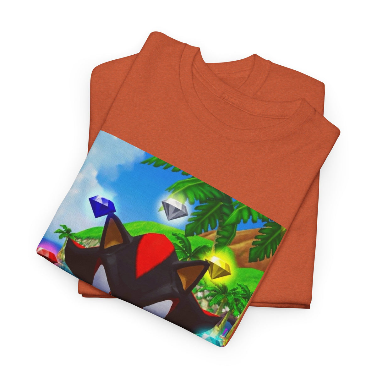 Shadow The Hedgehog Flipping The Bird Tee
