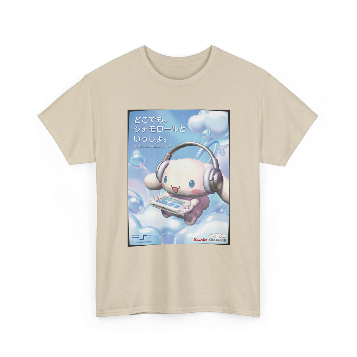 Cinnamoroll Gaming On Cloud PSP Tee