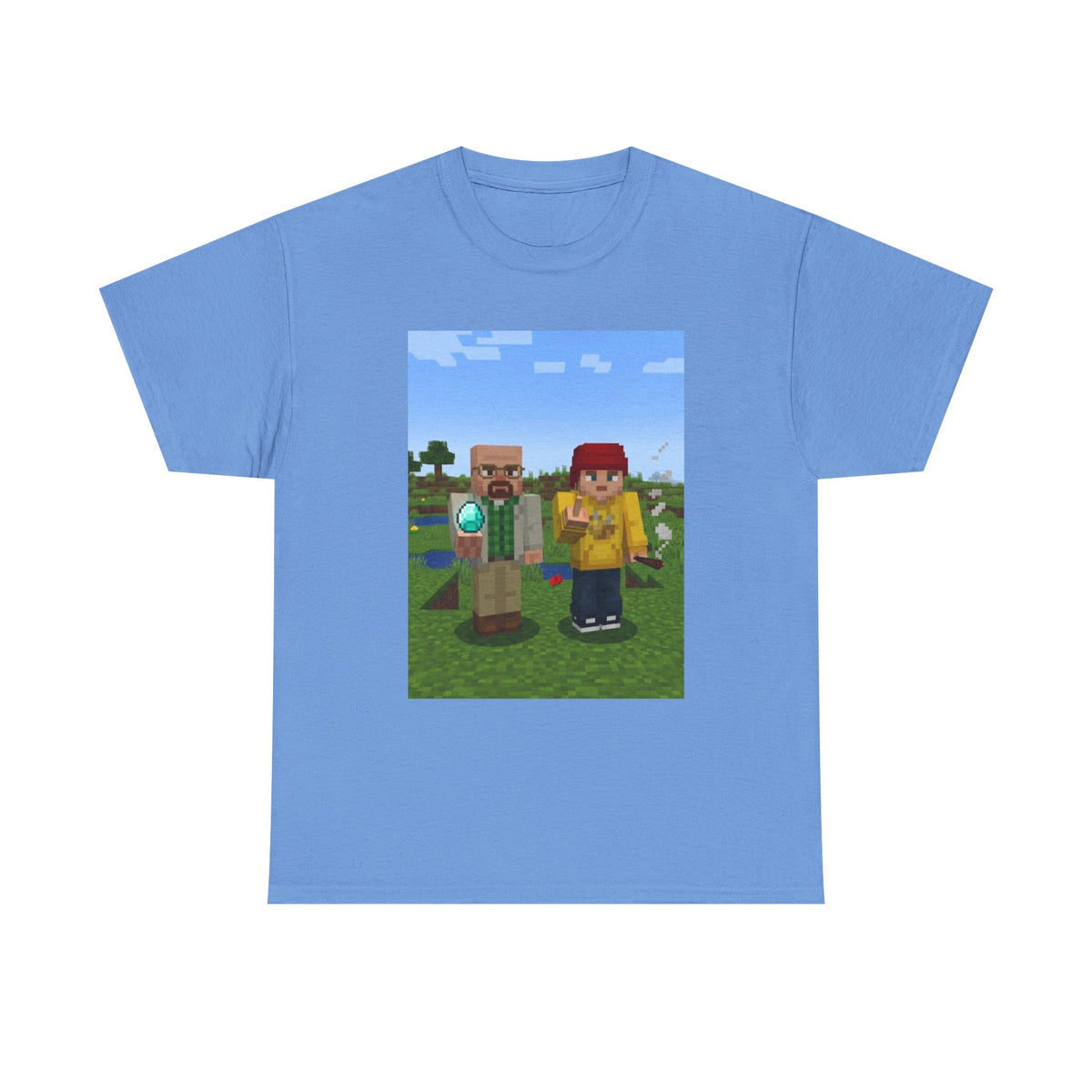 Walter White and Jesse Pinkman Minecraft Tee