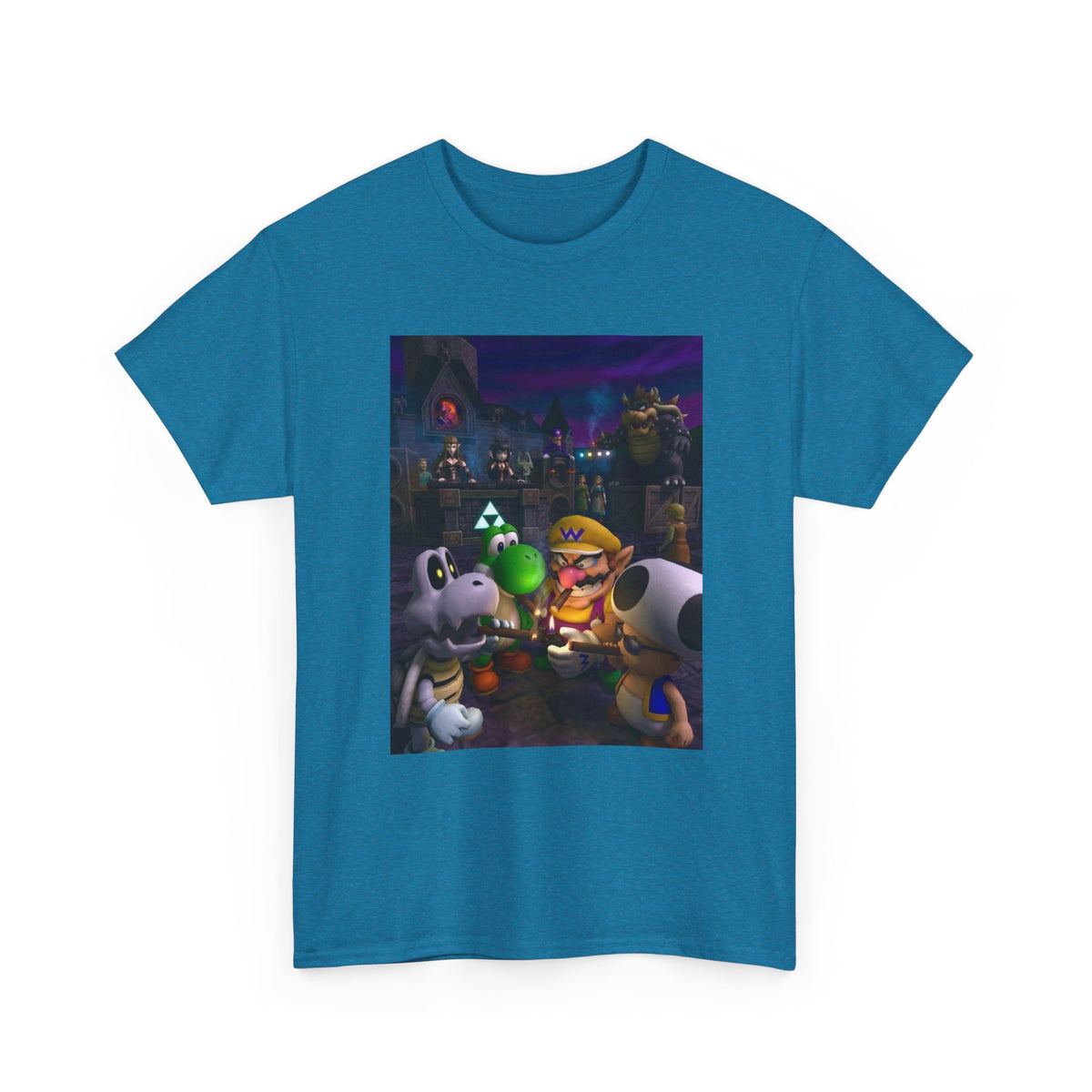 Wario, Yoshi, Toad, Dry Bones Lit Up Tee