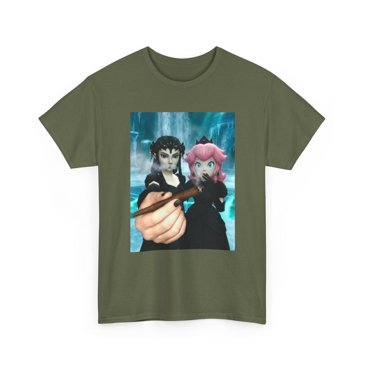 Dark Princesses Smoking Blunt Tee