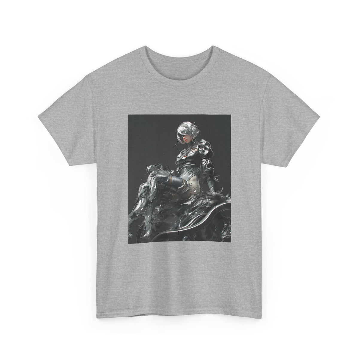 Liquid Chrome Fluidity Tee